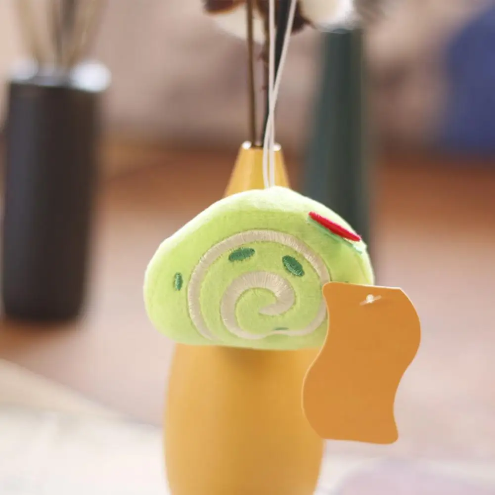 

8cm Plush Pendant Multi-use Keychain Pendant Hanging Stuffed Plush Bread Doll Pendant Accessories Cute Birthday Gift