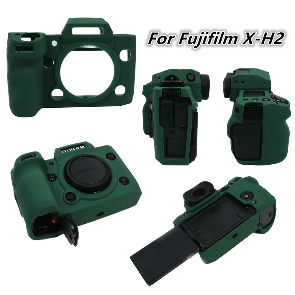Custodia In Pelle PU Per Fujifilm X-H2S/X-H2 - Mezza Custodia Protettiva - Foto 8