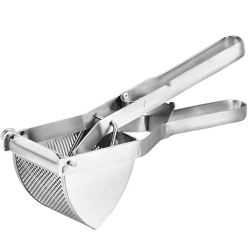 1pc Potato Ricer,multifunction Stainless Steel Potato Masher and Ricer Press and Mash for Perfect Mashed Potatoes Kitchen Tools