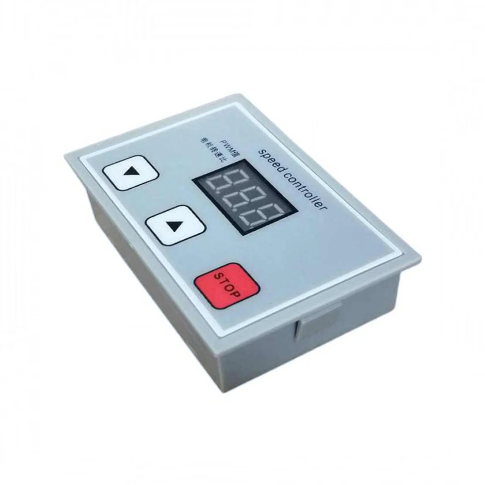 Digital DC Motor DC12-30V Motor Speed Governor High Efficiency 5A Brush Speed Regulator PWM Stepless Control Switch