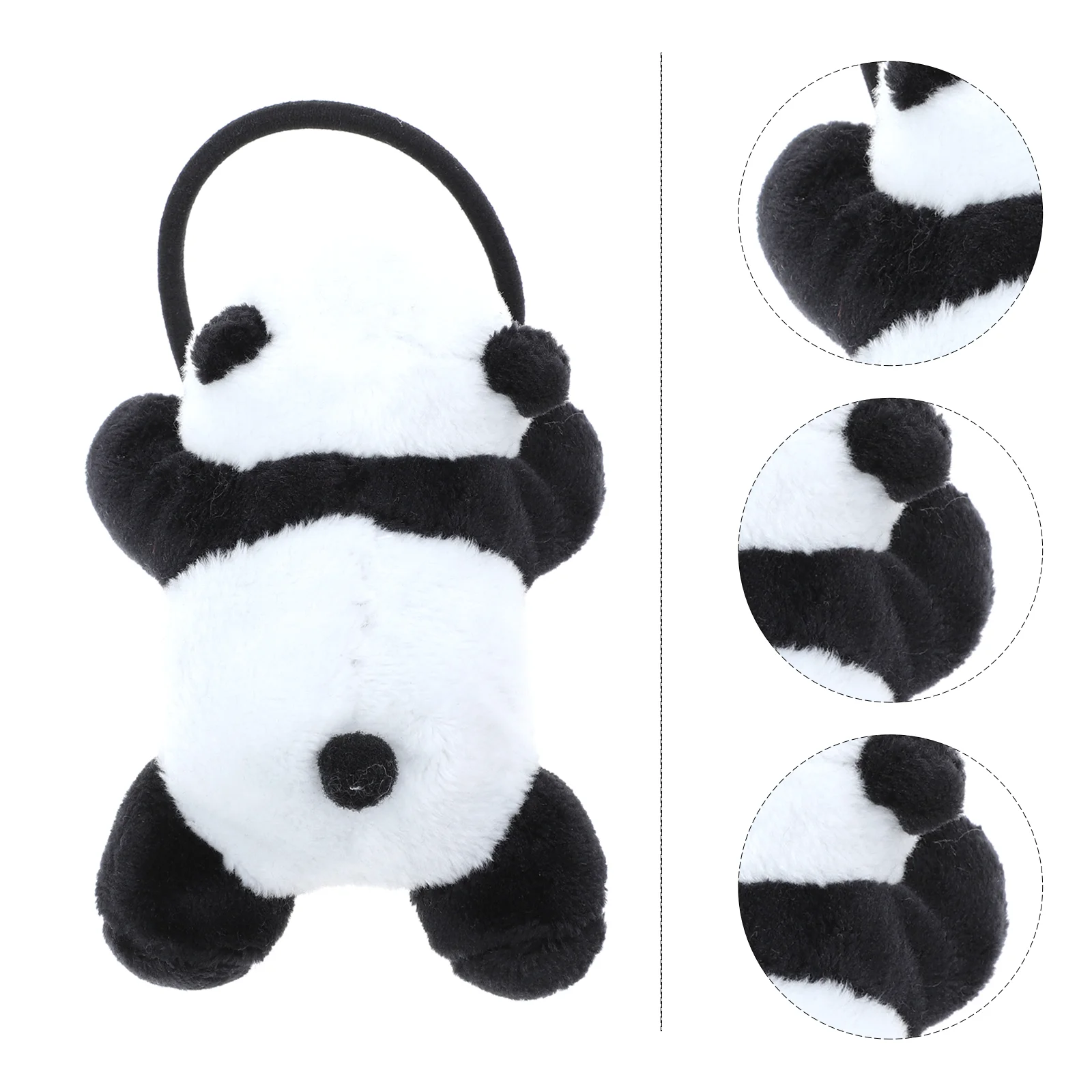 

Plush Panda Hair Tie Rope Elastic Hair Band Ponytail Holder Hair Styling Tool