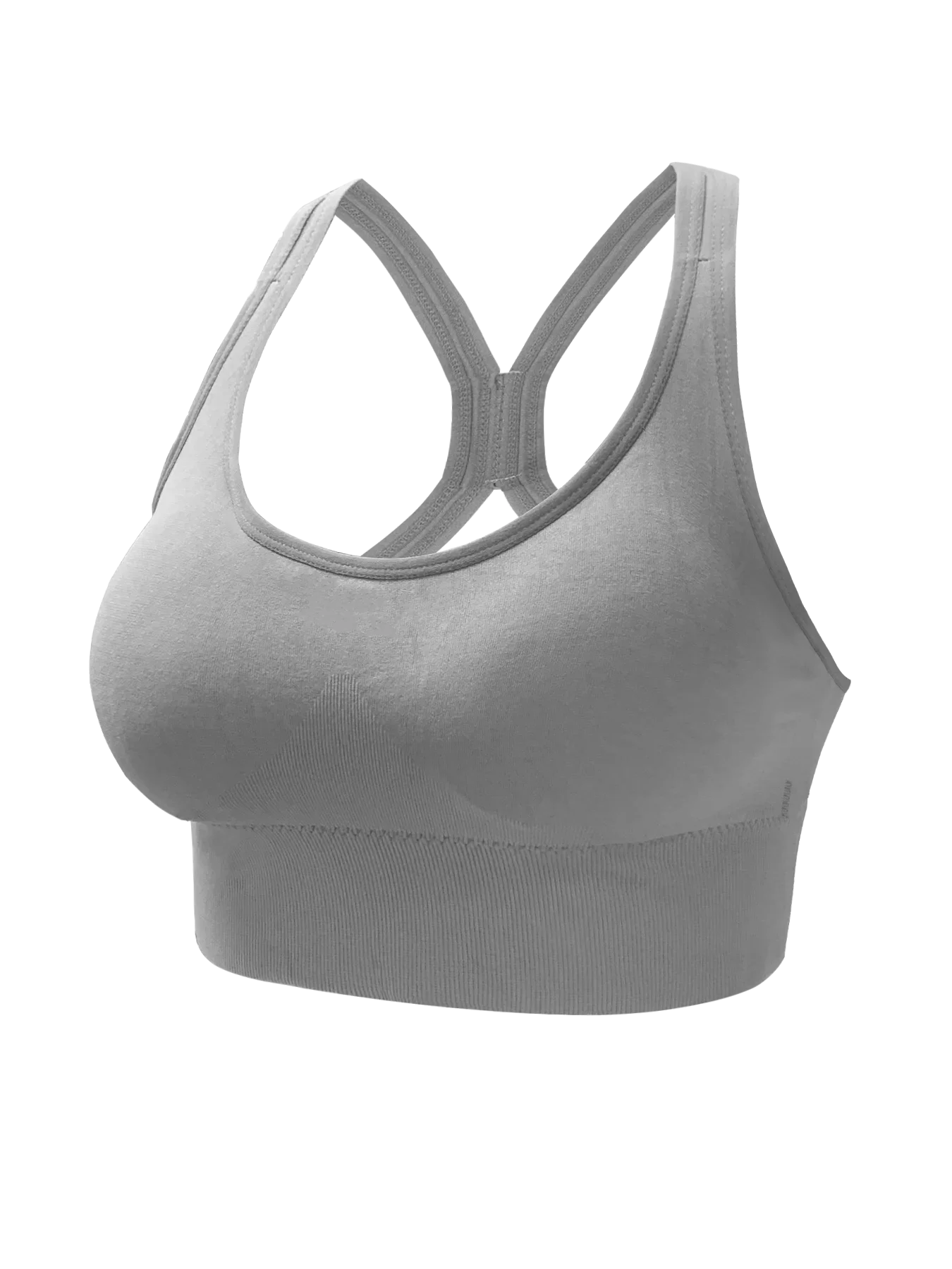 Sutiã Esportivo Sem Costura Confortável e Respirável com Efeito Push Up, Novo Sutiã Esportivo Feminino para Corrida e Fitness em Cores Sólidas