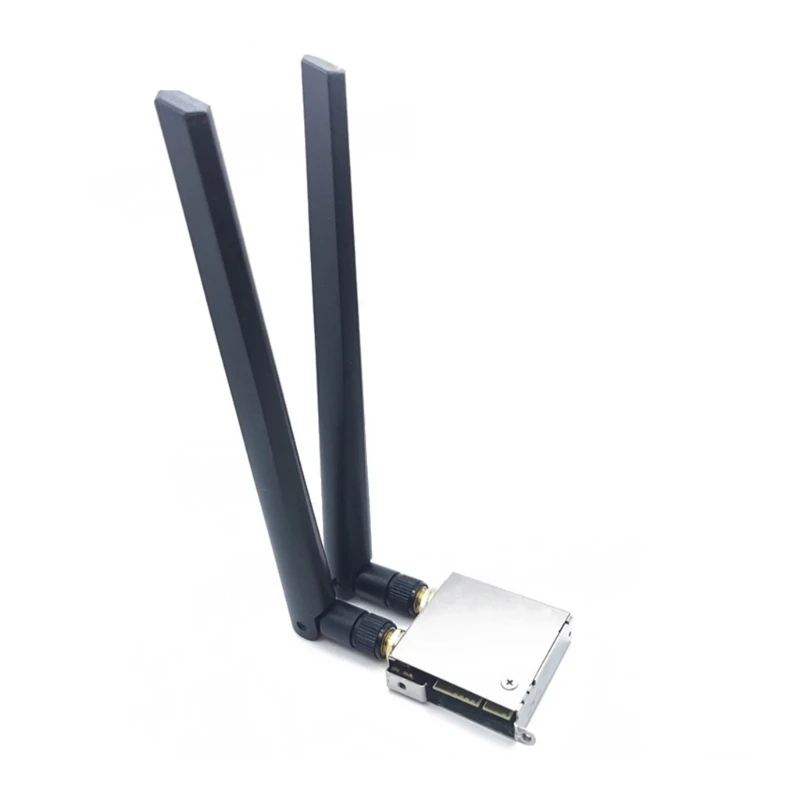 

831D WIFI Go Wifi6 AX201 AX201NGW Карта адаптера Wi-Fi BT5.0 2,4 + 5 ГГц 2400 Мбит/с 802.11AX/ACс антеннами