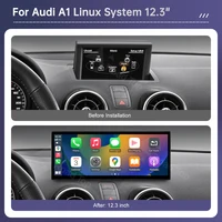 Road Top 12.3 "écran tactile pour Audi A1 2012-2018 avec CarPlay sans fil Android Auto Airplay autoradio lecteur multimédia 4