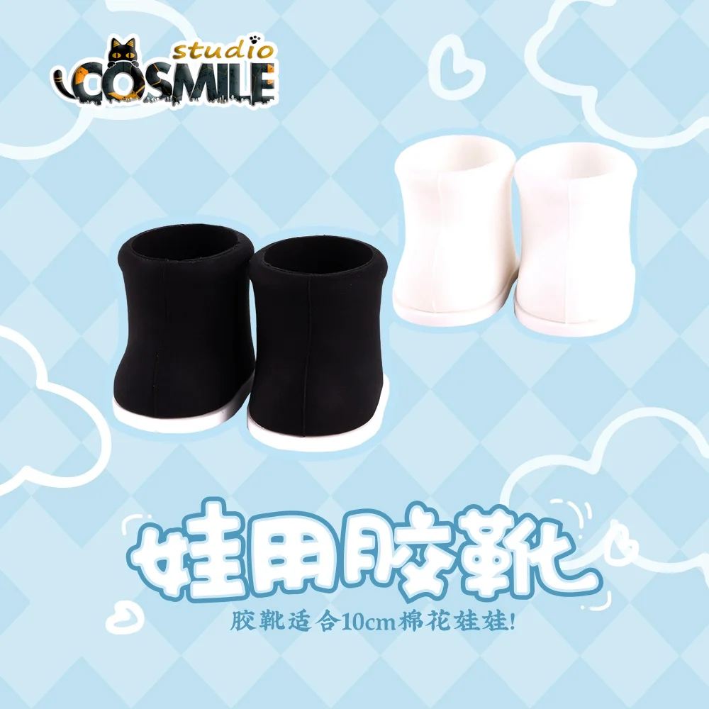 

Кукольные резиновые туфли 10 см Grandmaster of Demonic Culture The Untamed Wuxian Wangji, черные, белые, KZ