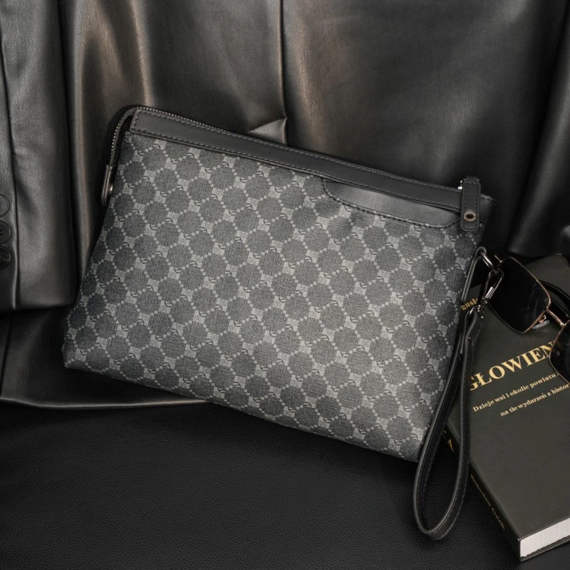 Luxury Band Wristlets Bags Men Clutches Bags Business Designer Large