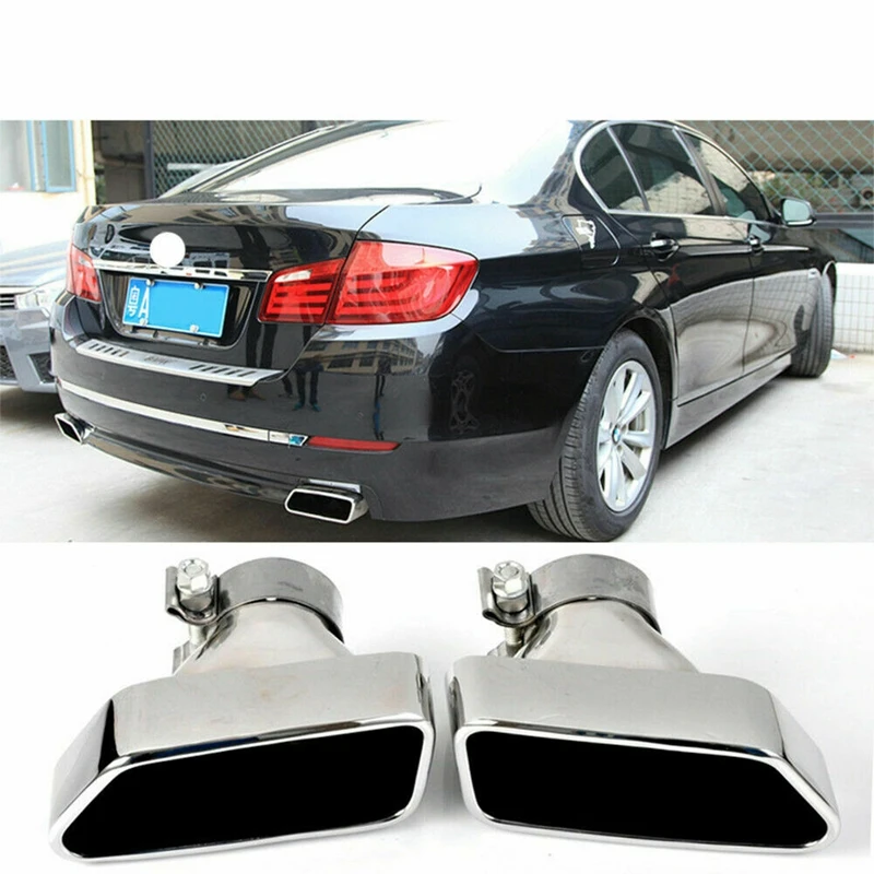 

For BMW 5 Series F10 535i F18 Car Exhaust Systems Nozzle Muffler Tip Systems Tail Pipe escape Auto Accessories car tuning