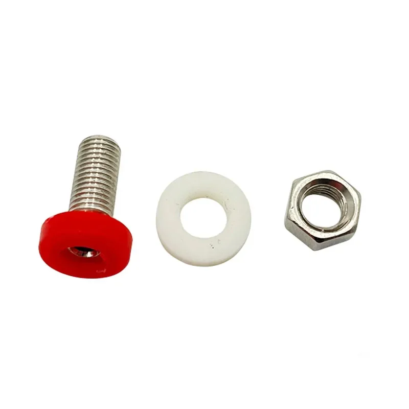 40pcs 2mm Banana Plug Socket Binding Post Nut Test Hole DIY Parts Electrical Connector Banana Plug Jack Terminal