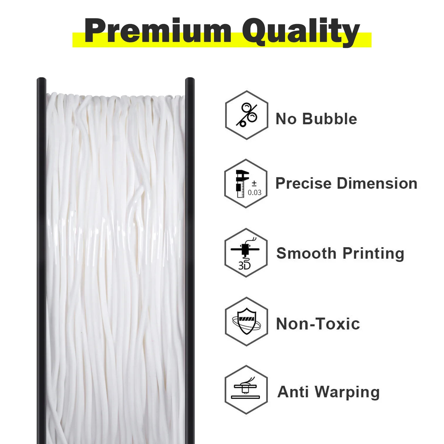 High Quality Flexible TPU 3D Printer Filament 1kg