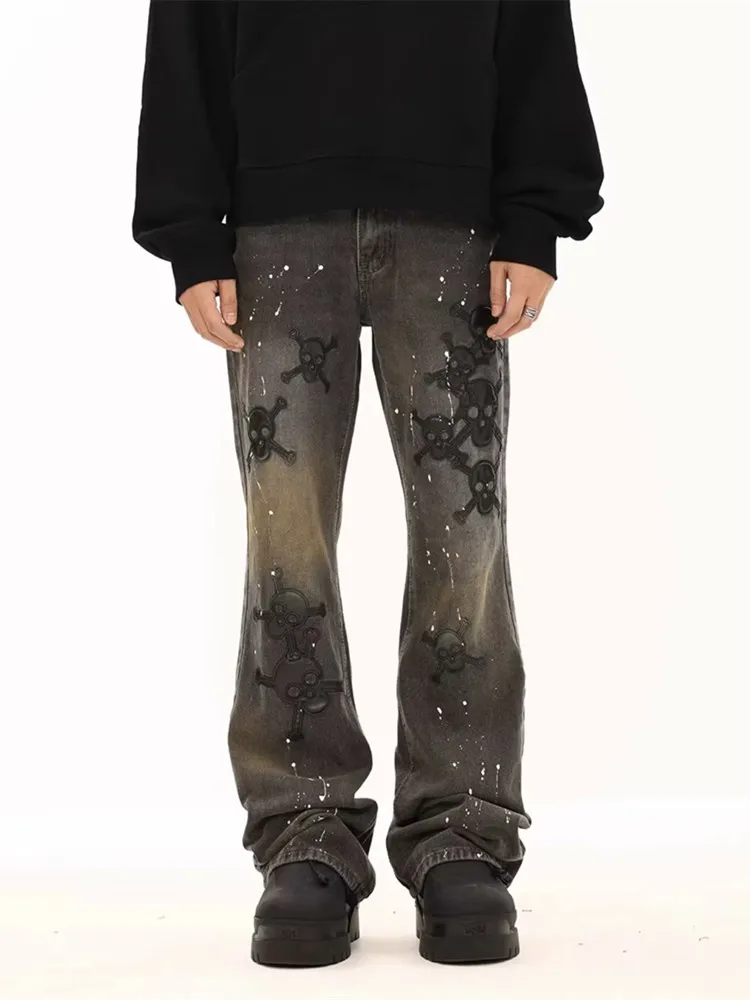 vintage ベルボトム フレアデニム ジーンズ グランジ y2k パンク