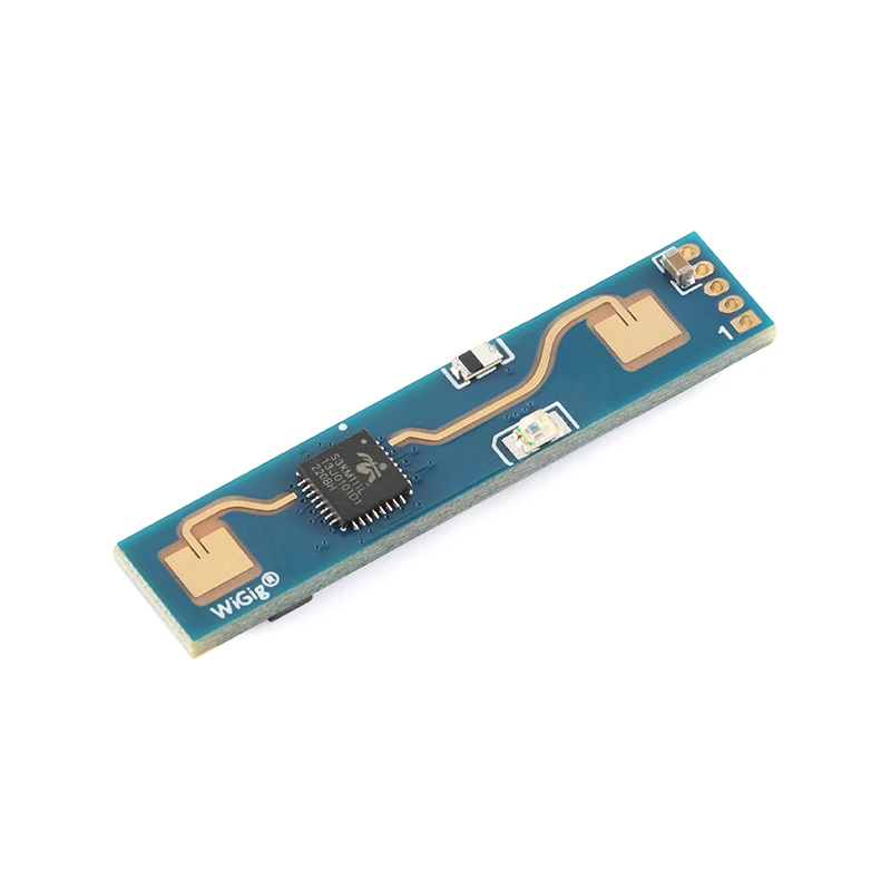 HLK-LD2410B Smart Radar Heartbeat Detection Sensor Module, FMCW 24G, Pressão Humana, Status Sensing, Alta Sensibilidade, Cabo DuPont