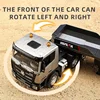 Genuine Huina Remote Control Flatbed Trailer Electric Truck Tractor Excavator Children Birthday Toy Gift Simulated Transport Tru 4
