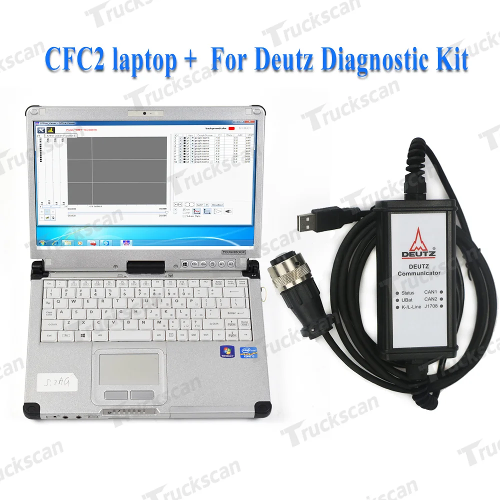 

for Deutz controllers EMR2 3 4 full level for DEUTZ DIAGNOSTIC KIT DECOM Diagnosis Scanner with Deutz SerDia DIAGNOSTIC and CFC2