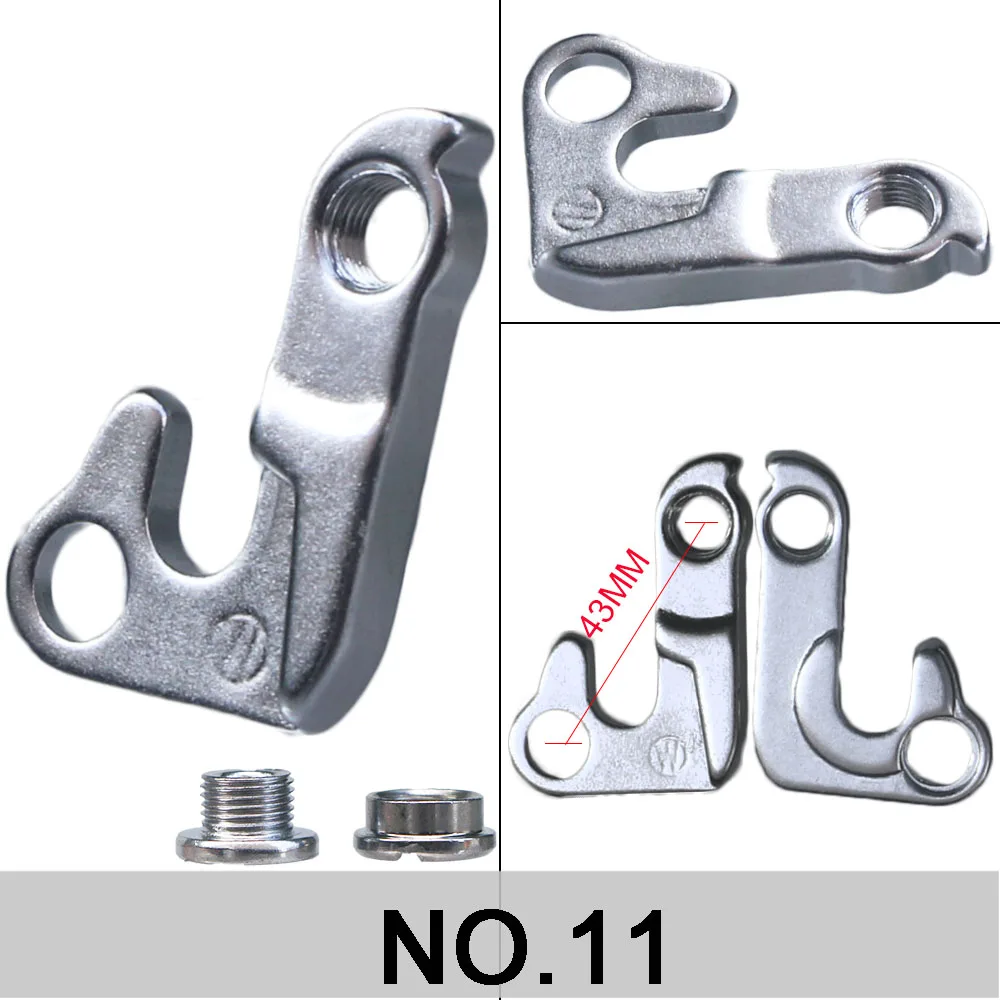 1pc Universal Legierung MTB Rennrad Schaltwerk Aufhänger Racing Radfahren Mountainbike Rahmen Hinten Getriebe Schwanz Haken Adapter Teile – Detail 14