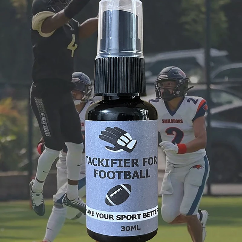 Rugby Football Grip Spray 30ml Antiskid Goalkeeper Tackifier Spray Antiskid Tackifier Extra Grip Soccer Goalie Gloves