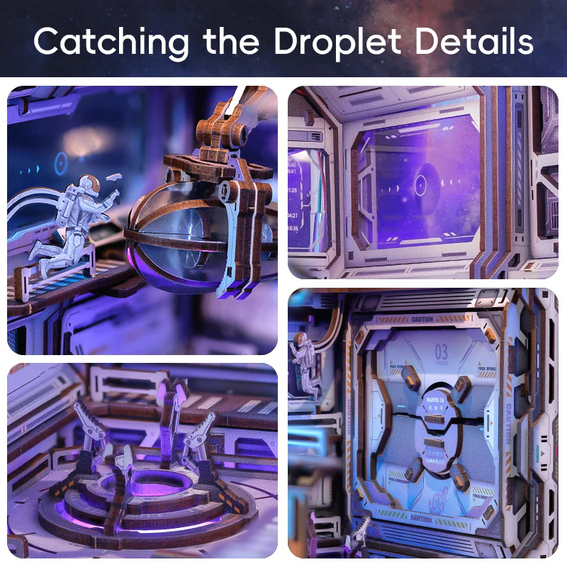 The Three-Body Problem Sci-Fi DIY Book Nook Kit