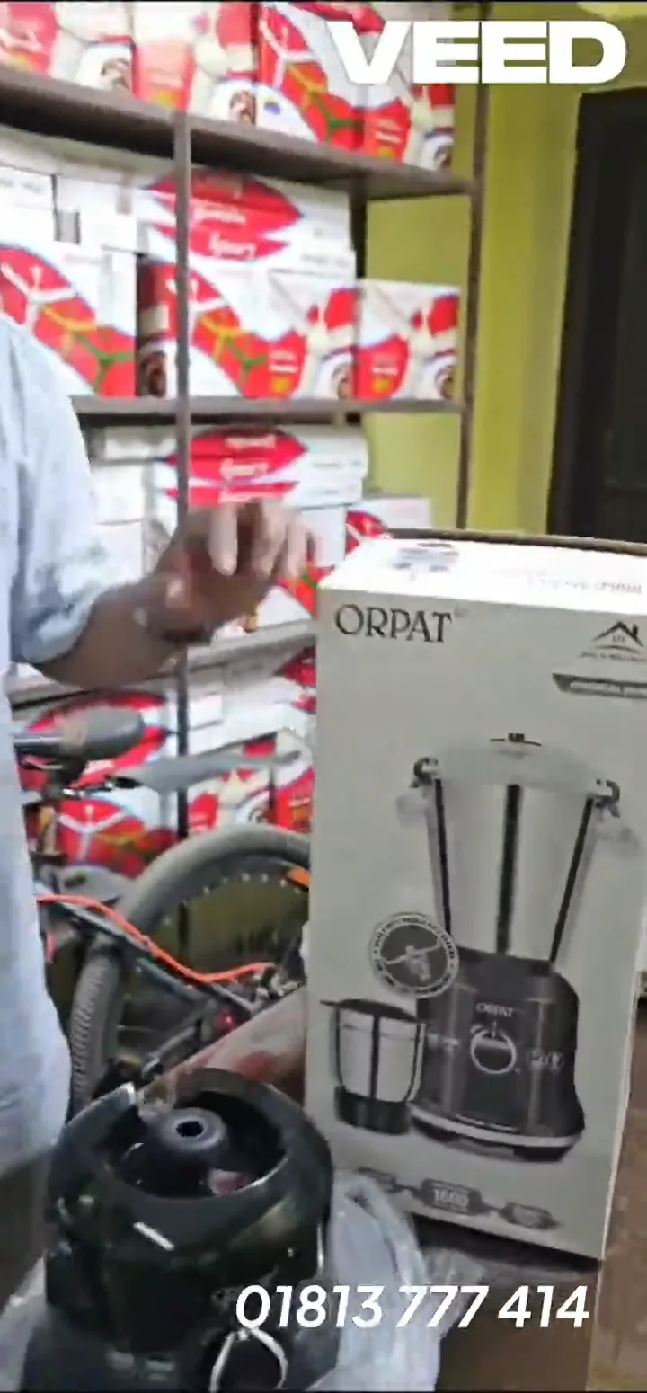 Orpat Mixer Grinder 1600 Watt Blender