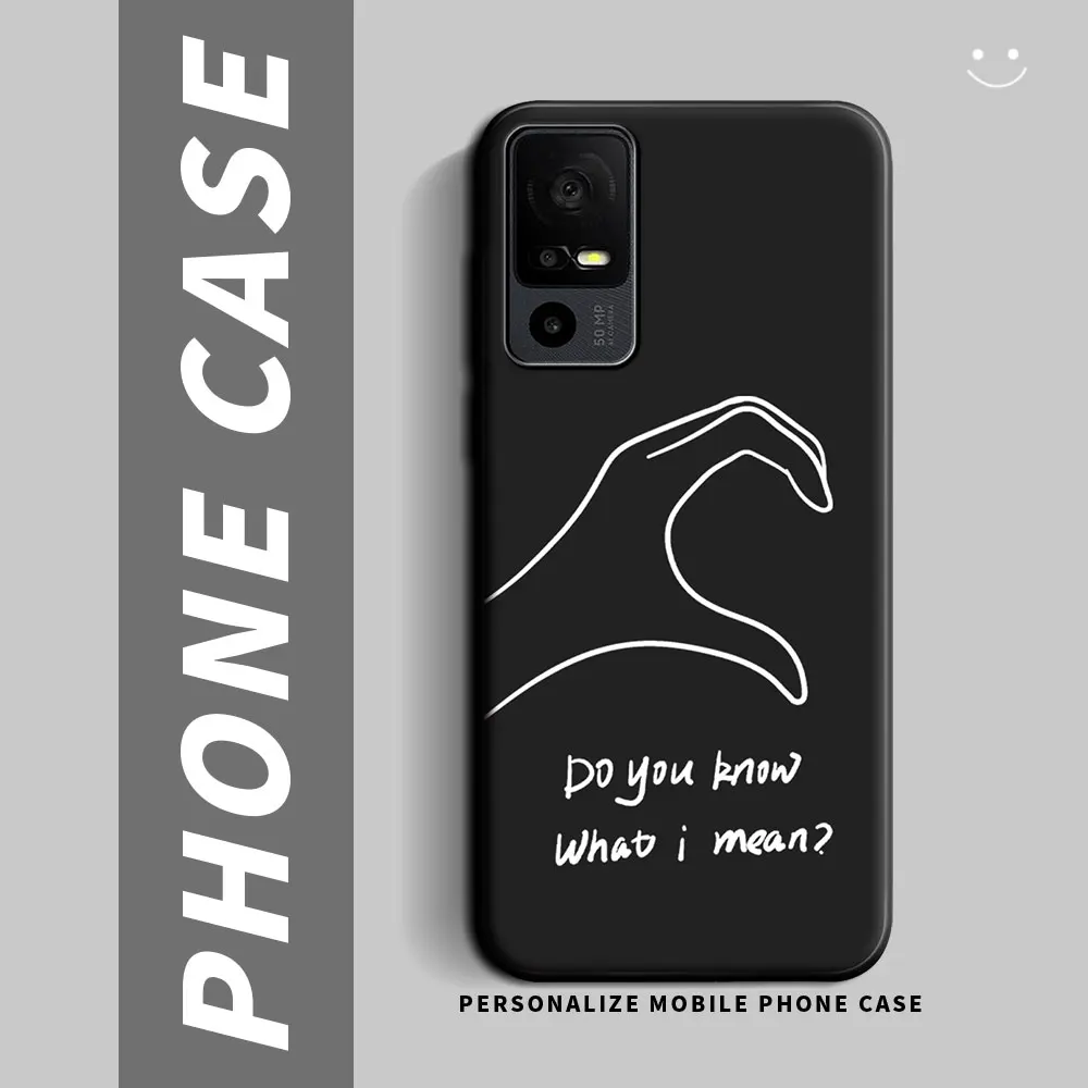 Shockproof Silicone Soft TPU Phone Case - Fashionable Back Cover