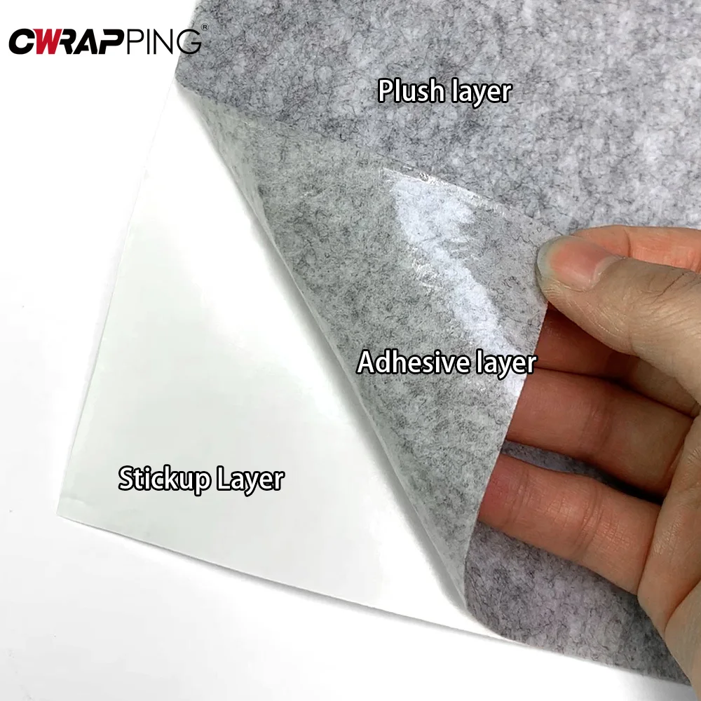 Household Felt Fabric Sheet Self-adhesive Heat-resistant Decorative Film