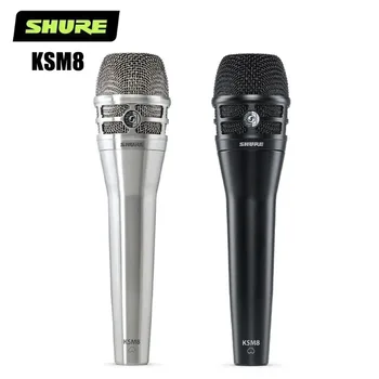 Microfono Dinamico Professionale Shure KSM8 per Voce, Microfono Cablato per Karaoke, Studio, Canto, KTV, Spettacoli dal Vivo e Palcoscenico