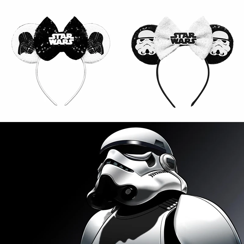 Marvel Stormtroopers Ears Headband Girls Fall Winter Haribands Women Cute Cartoon Head Band Kids The Avengers Headwear Baby Gift lego marvel s avengers pc