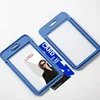 Staff Workers Working Permit Case Lanyard Set Pass Work Card Cover Case Badge Holder Exhibition ID Tag Bus Card Sleeve Holder 6
