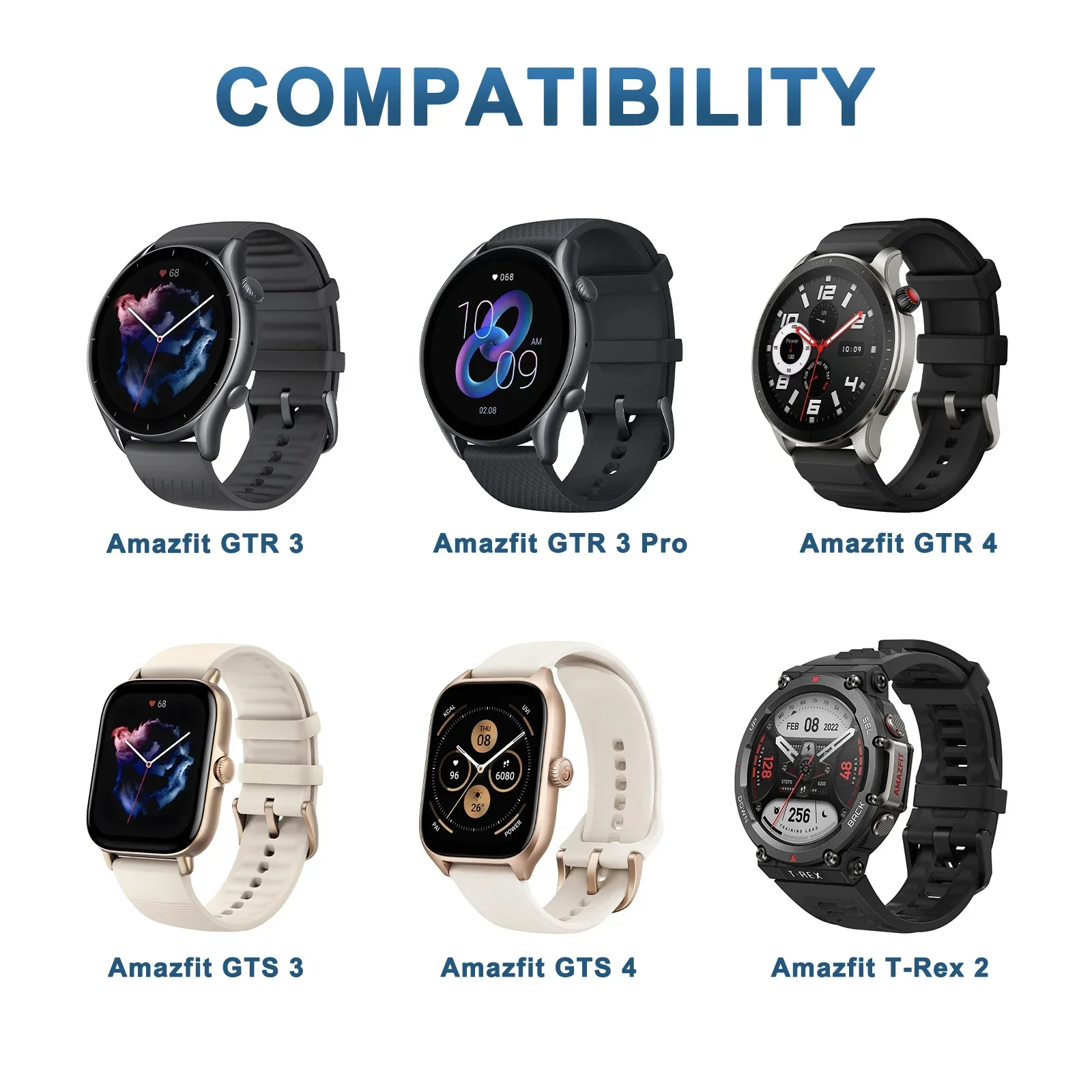 Universal Smartwatch USB Charging Cable and Dock