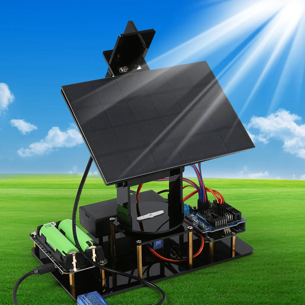 KUONGSHUN-Age-8-Educational-kit-Smart-Solar-Tracker-System-Tracking ...