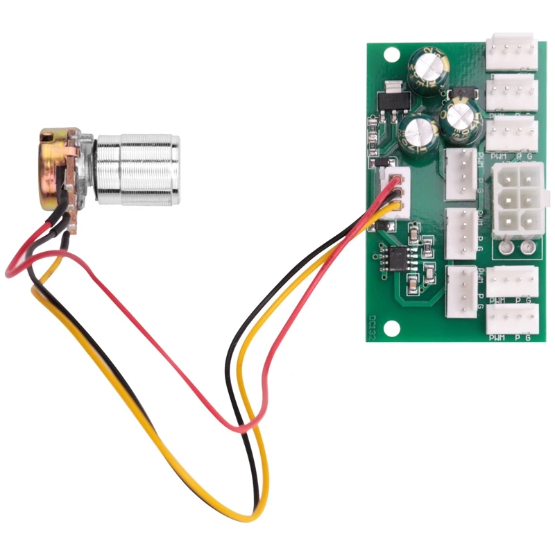 Computer Case Miner Fan Speed Controller 8-Channel Fan Hub PWM High-Power Violent Controller Speed Governor