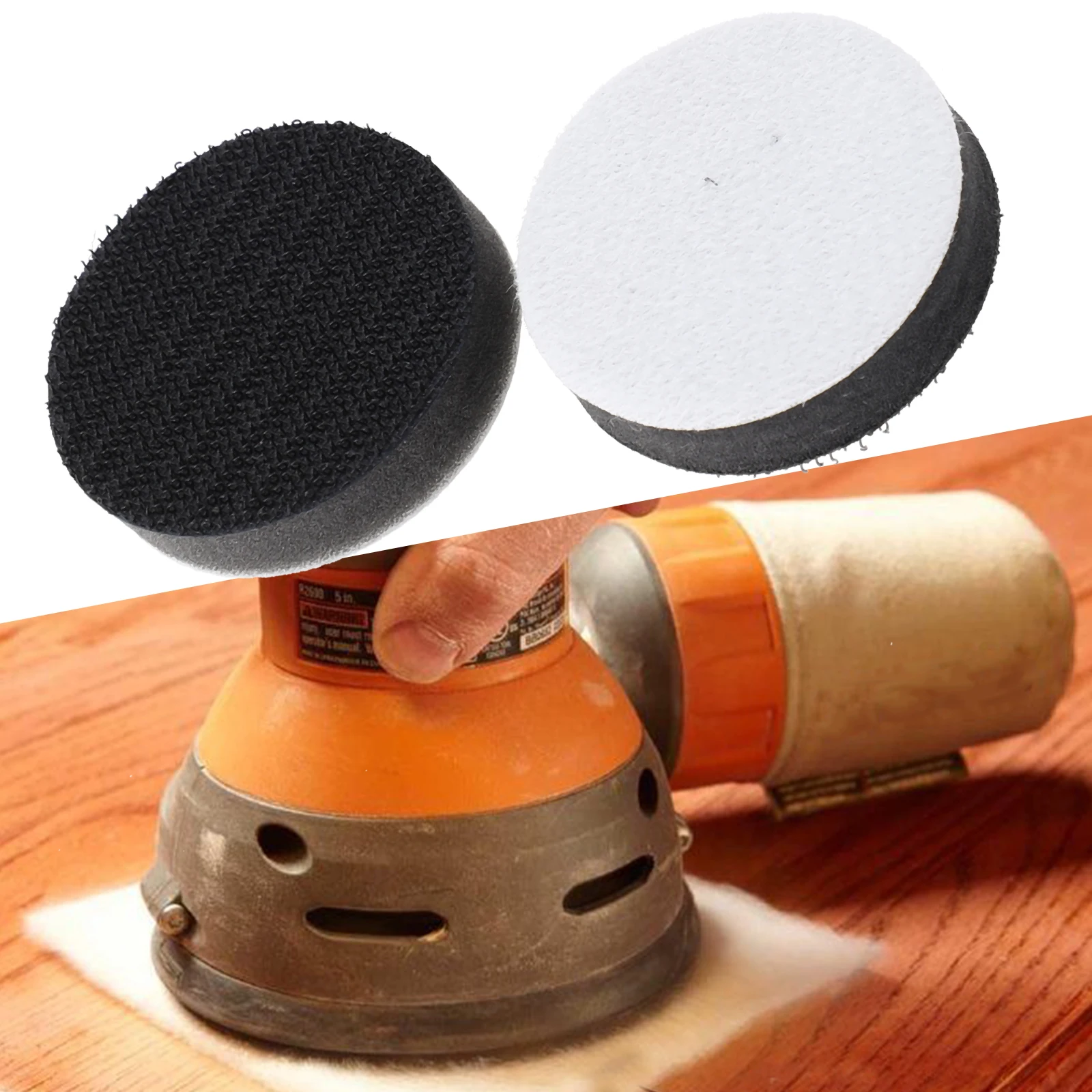 

Backing Pad Interface Pads Sanding Pad Soft Sponge Surface Polishing 2PCS For Back-up For Uneven Sponge Cushion