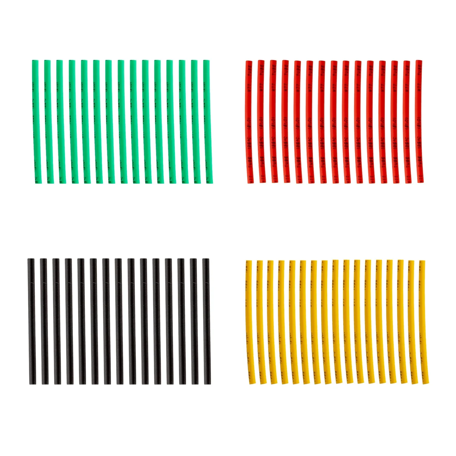 127-750pcs Heat-shrink Tubing Thermoresistant Wrapping Kit Electrical Connection Wire Cable Insulation Sleeving