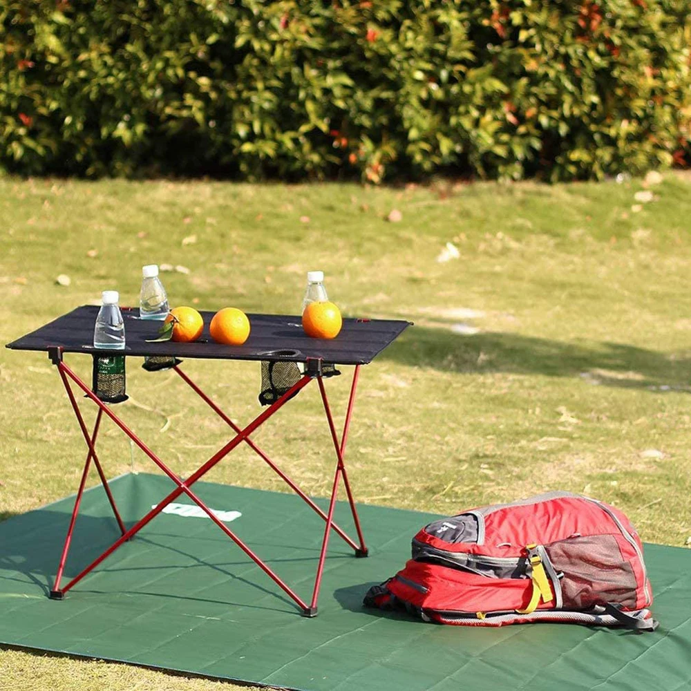 HooRu Folding Outdoor Table Portable Lightweight Desk with Carry Bag Camping Picnic Fishing Beach Hiking Furniture foldable table