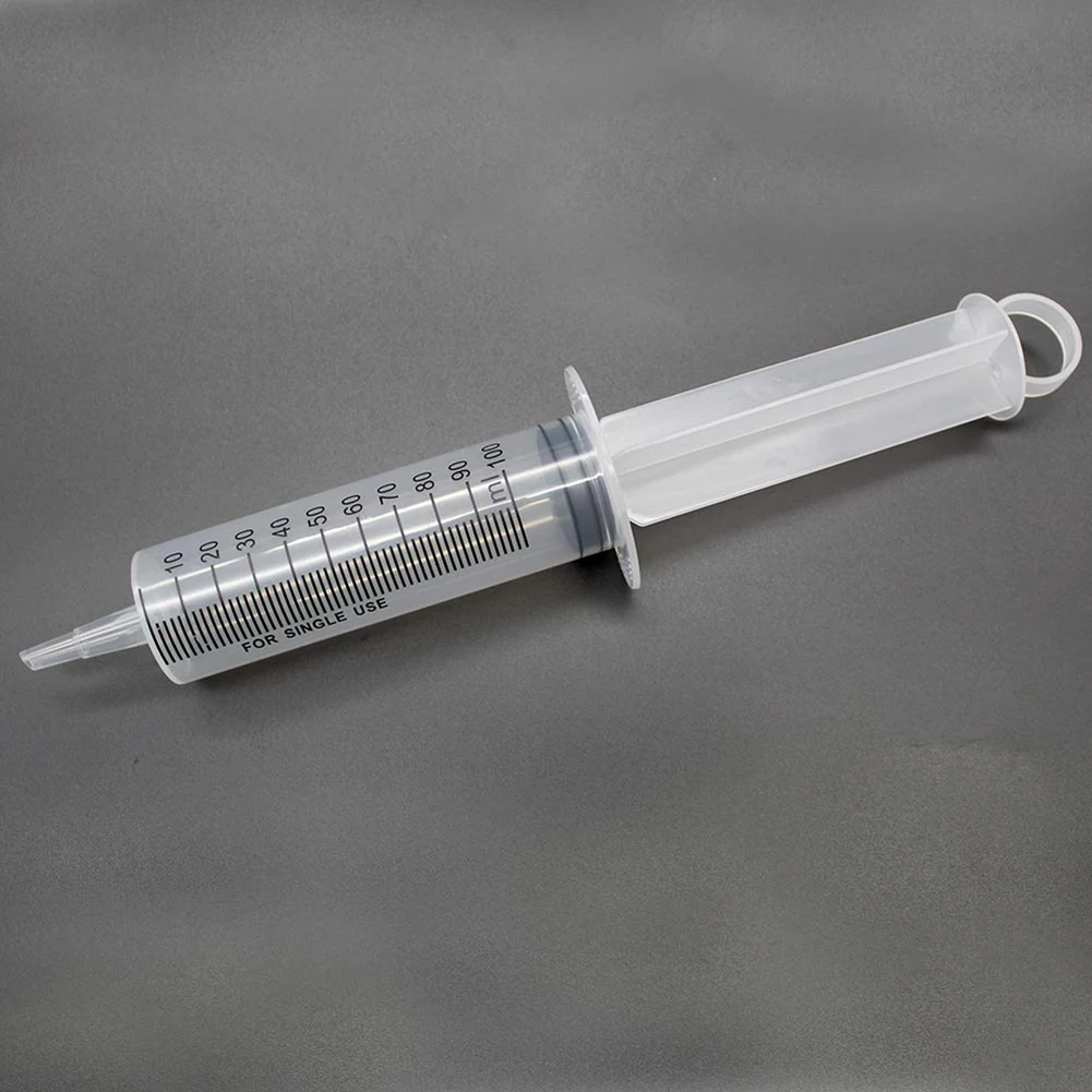 100ml Syringe Glue Filling Feeding Syringe Nutrient Sterile Health Without Needle Watering Refilling for Industrial Hydroponics 5