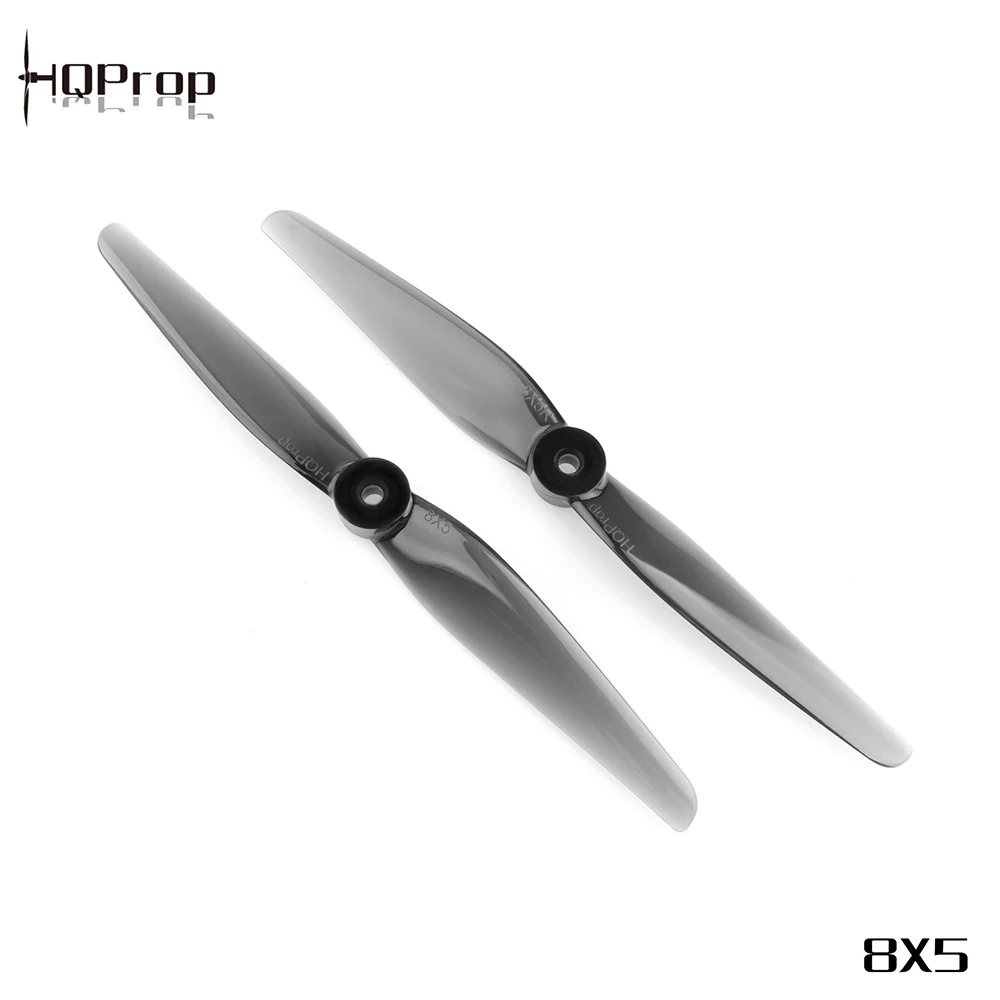 4PCS/8PCS HQProp 8X5 8050 FPV 프리스타일 8인치 장거리 시네리프터 드론 X8 DIY 부품용 2블레이드 PC 프로펠러