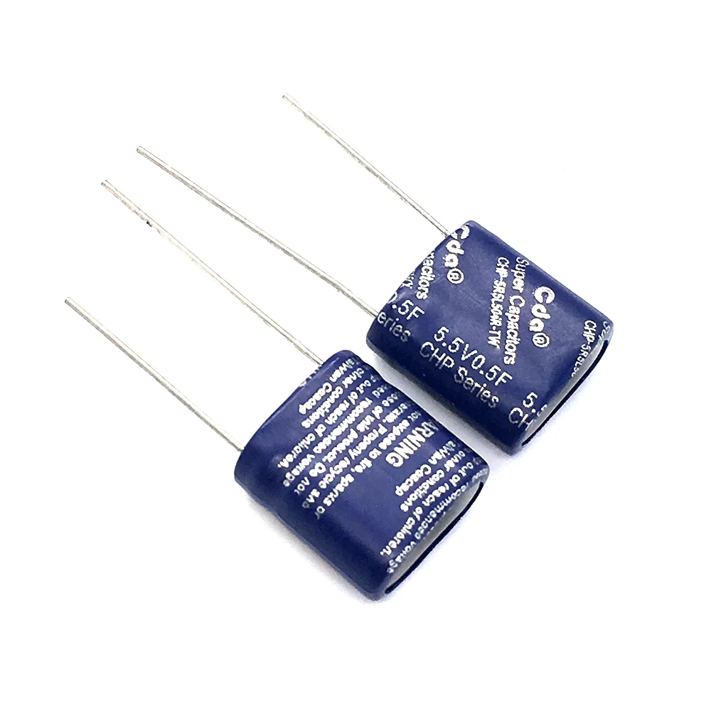 Super Condensatori Chp Cda 5.5V 0.5F Chp5R5L504R-Tw Supercondensatori Farrah Ultra Condensatore