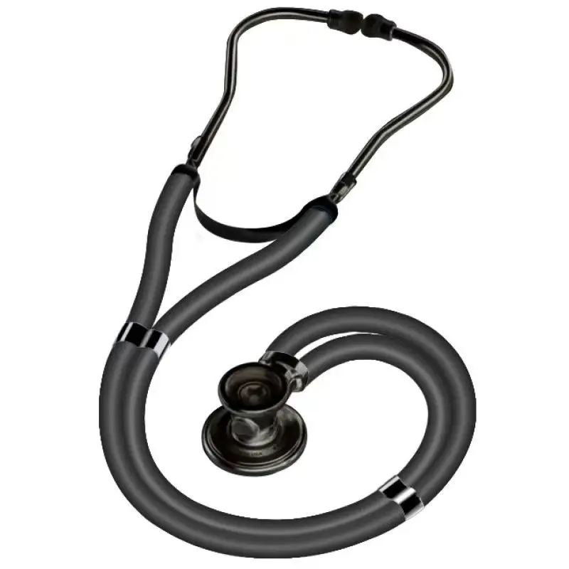 Medical stethoscope, professional doctor, nurse, medical stethoscope, cardiology, dual head blood pressure stethoscope method