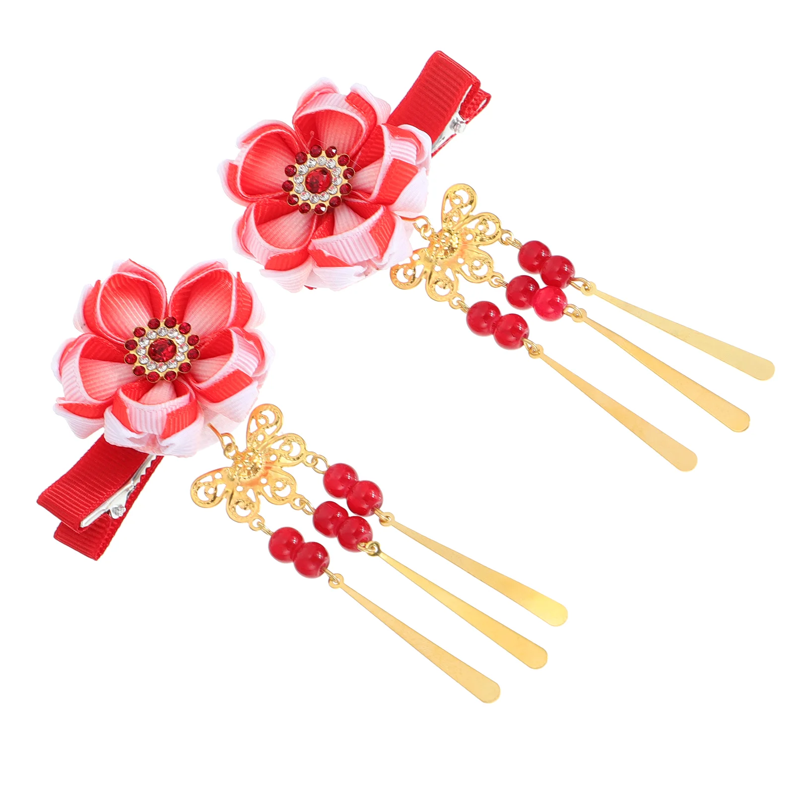 

Hair Japanese Clips Accessories Clip Tassel Kimono Flower Hairpin Headdress Geisha Chinese Rabbit Barrettes Japanese Hairpins