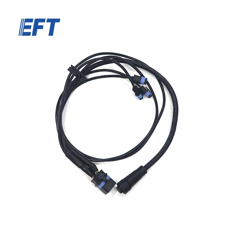 

10.05.10.0049 EFT Signal Wiring Harness Four-to-one Interface/24PIN to 12PIN480mm/1pcs for EFT Z30/Z50 Agricultural Drone