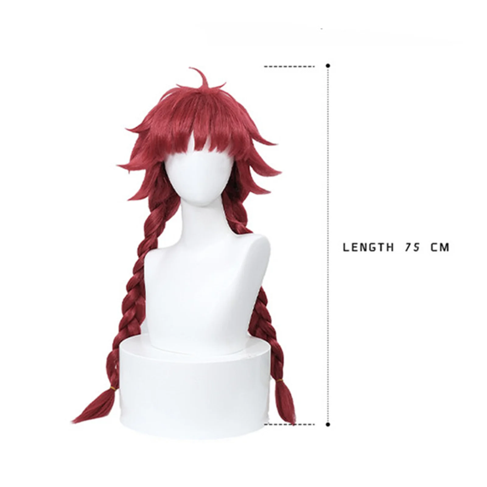 Hair Accessories Cosplay Accessories Anime Wigs Bungo Strey Cosplay Wig Lucy Maud Montgomery Heat Resistant Synthetic Scalp Hair Long Staight Halloween Accessories