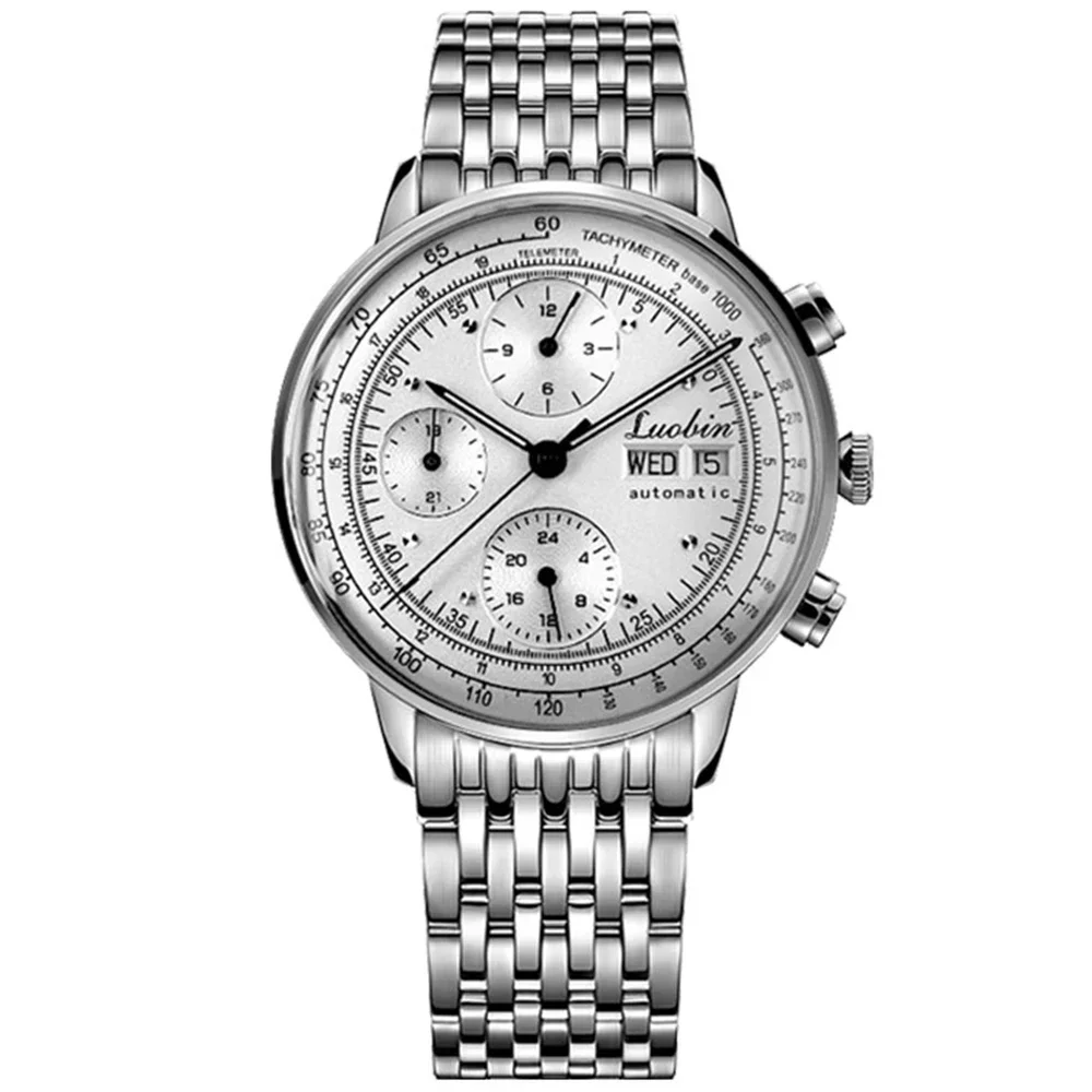 ساعة رجالية فاخرة ساعات آلية أوتوماتيكية ذاتية الم...