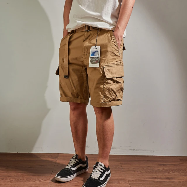 Carhartt Relaxed Fit Cargo Shorts, Half Pants, Men's, W37 equivalent cotton Khaki type Vintage Second Hand