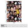 sebastian stan photo collage Throw Blanket Nap Blanket Hairy Blanket Flannels Blanket blankets and throws 2