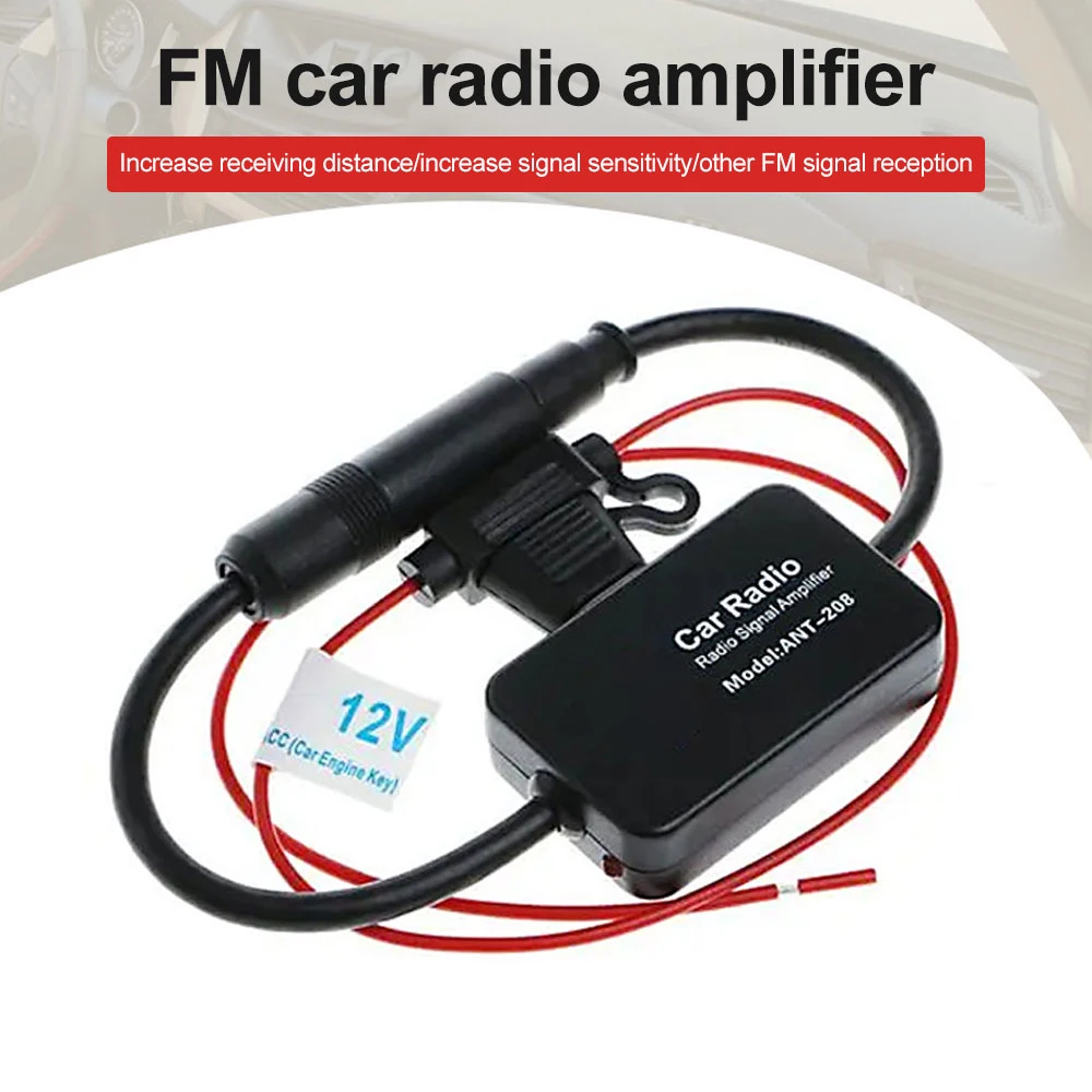 Car Radio Antenna Amplifier 12V ANT-208