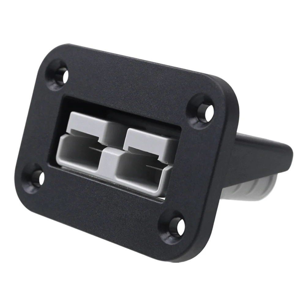 Flush Mount Anderson Plug 50 Amp Connector Kit charging battery connector kit car plug mounting bracket Mounting Bracket Panel Cover Accessories for Caravan Camper Boat Truck