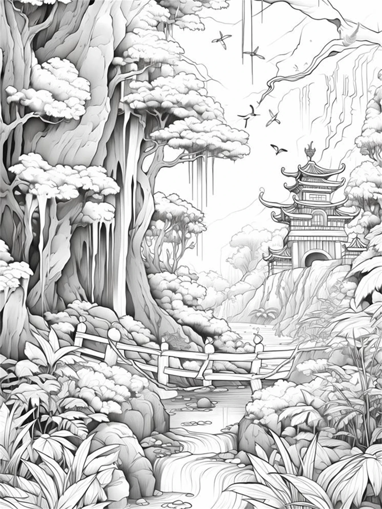 1Pc Magic Forest Art Coloring Book Original Upgraded Paper Thickened 22 Pages Coloring Books Gift For Holiday Birthday 5