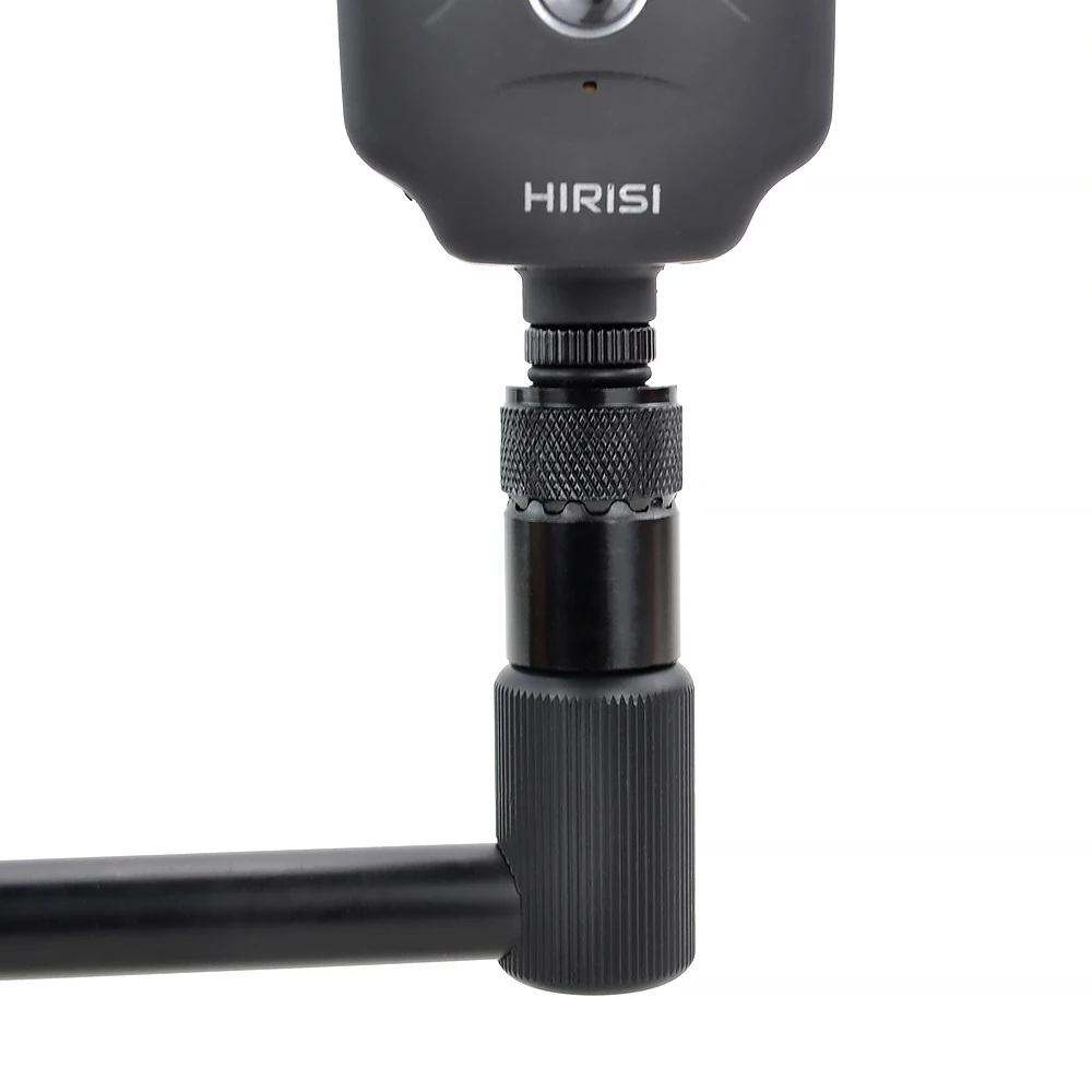Connecteur rapide aluminium pour alarmes de pêche carpe - Adaptateur rod pod - Accessoires Hirisi AQ210