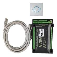 

CNC engraving machine motor controller NVEMV2.1 Mach3 motion control card 200kHz 3 4 5 6 axis Ethernet communication
