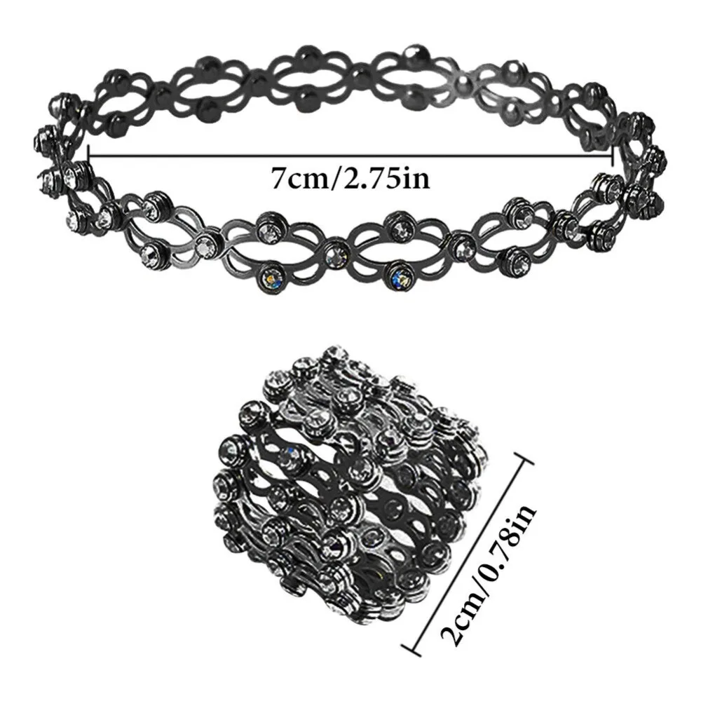 2-in-1 Magic Expandable Ring Expanding To Bangle Swirl Bracelet Creativity