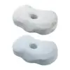 ear Piercing Pillow Breathable Neck Head Support Zipper Hollow Design ear cusion for Camping Traveling Desk Rest Napping 1