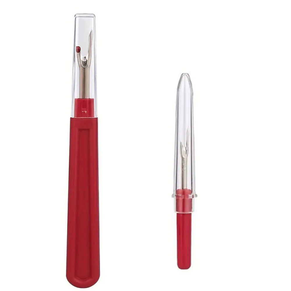1/2/6Pcs Sewing Seam Ripper Kit Red Sewing Stitch Thread Unpicker &Seam Ripper&Thread Cutter Scissor for Sewing Thread Remove